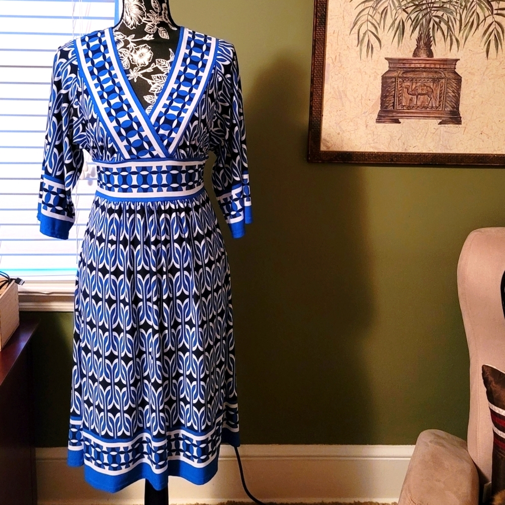 Blue Show Dress
